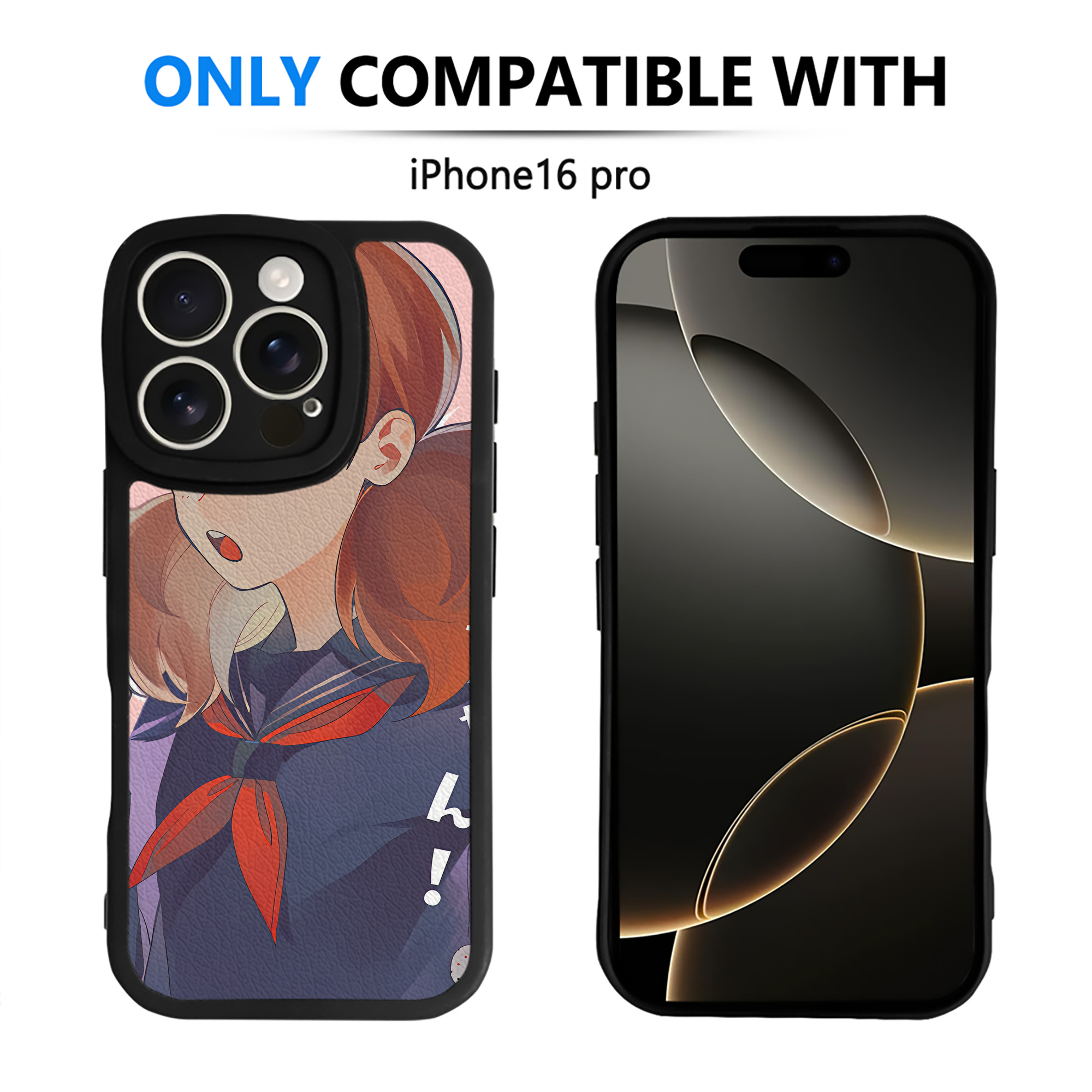 （画像用） ハイキュー!! Haikyu!! 【iPhone 16シリーズ対応】シリコンスマホケース（レザー調） 材質：シリコン